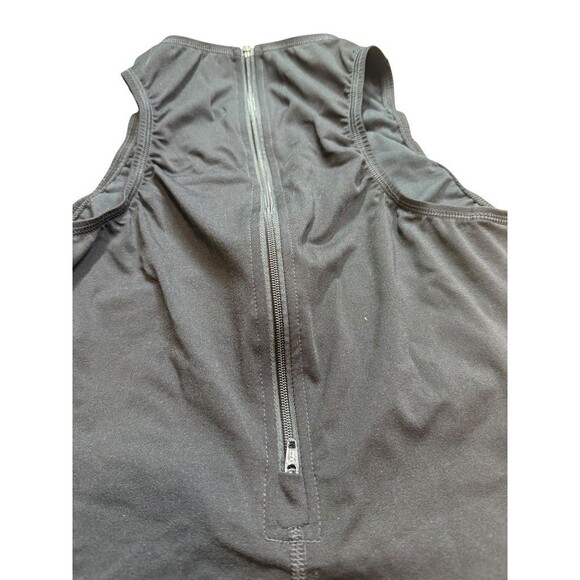 Speedo Women's Size 12/38 Team Black Endurance+ One Piece Swimsuit  Zip Back $75 - Picture 5 of 7